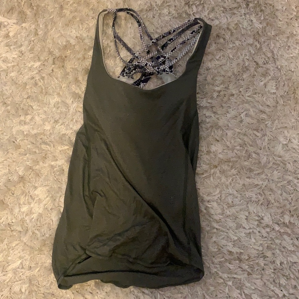 Lulu Lemon open back tank top